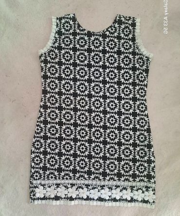 Black Floral 2PC