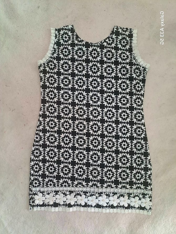 Black Floral 2PC