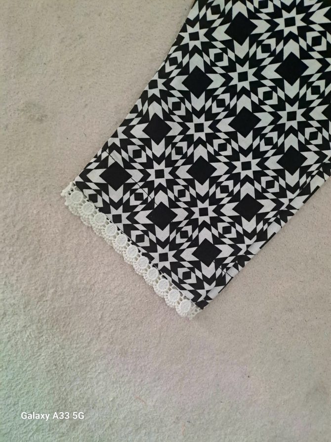 Black Floral 2PC - Image 4