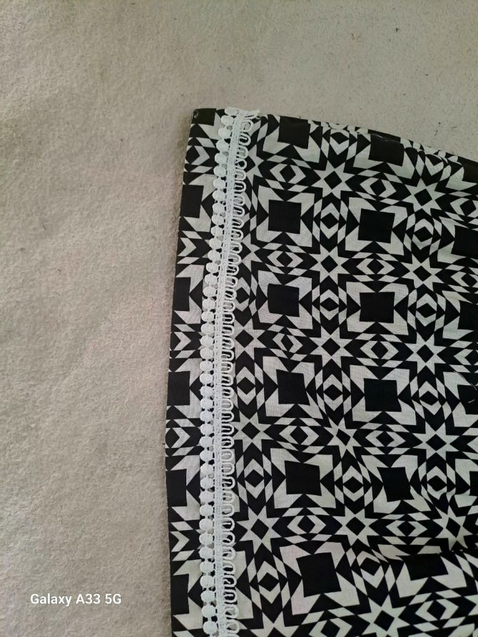 Black Floral Frock - Image 6