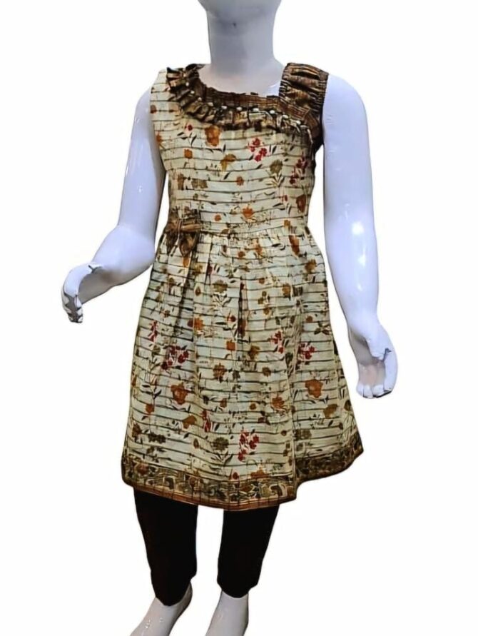 Floral Brown